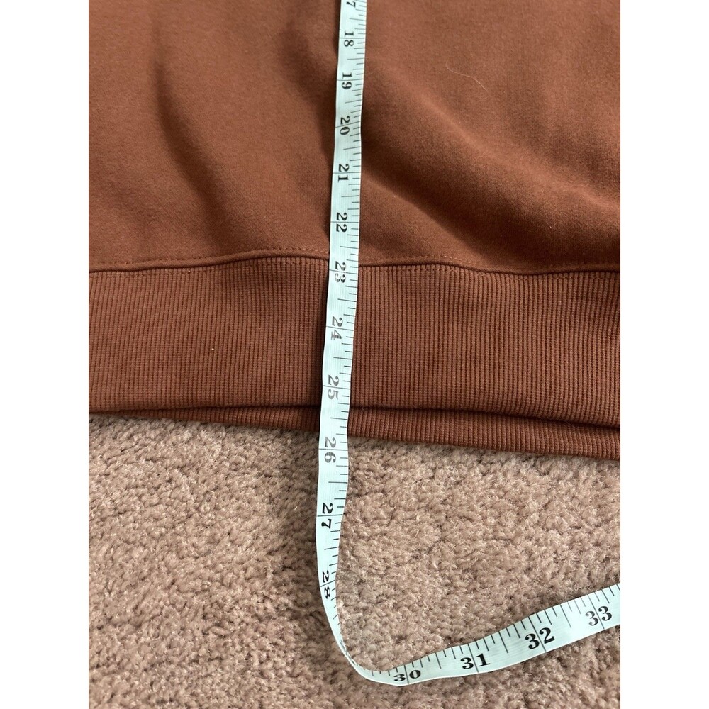 Parke Nostalgia Mocha Brown Mockneck Sweatshirt L/XL - Picture 5 of 7